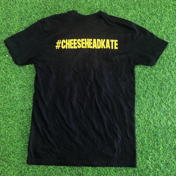 Men’s Black Football F Cancer Graphic Tee - Picture 2 of 4